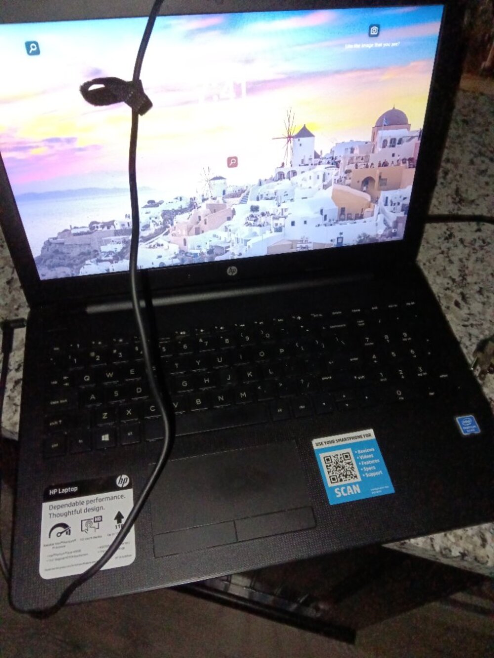 Laptop HP 15'6 touch screen - Picture 4 of 5